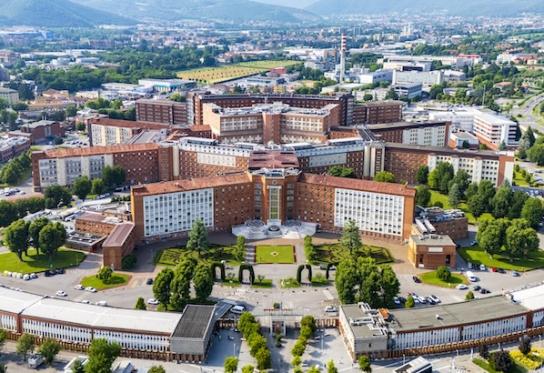Spedali Civili vista aerea